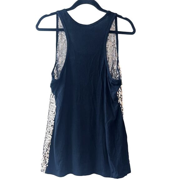 BKE Boutique Gold Sequin Tank Top - Picture 9 of 9
